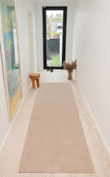 FLOOR MAT 90 x 200 cm - UNI COLOR IVORY