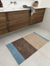 NEW - STRIPES HORIZONTAL - Ivory/Sand/BlUE