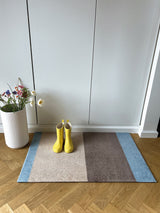 NEW - STRIPES HORIZONTAL - Ivory/Sand/BlUE