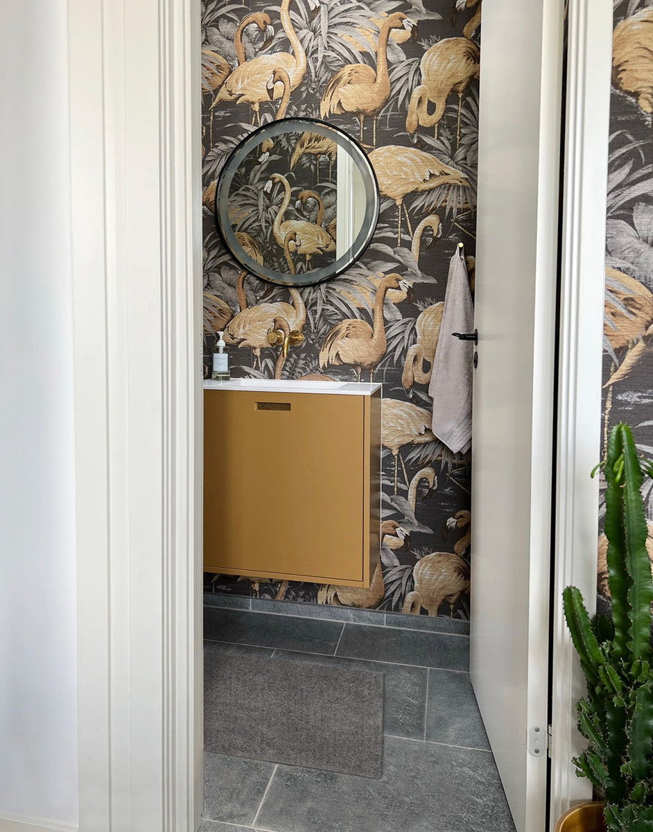 FLOOR MAT 40 x 60 cm - UNICOLOR STEELGREY