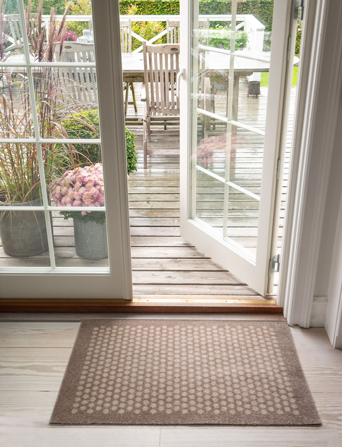FLOOR MAT 60 x 90 CM - DOT SAND