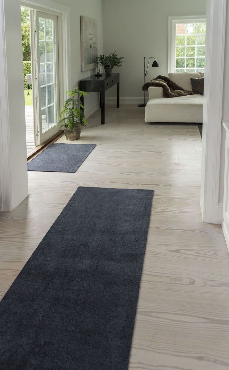 FLOOR MAT 67 x 200 cm - UNI COLOR GREY