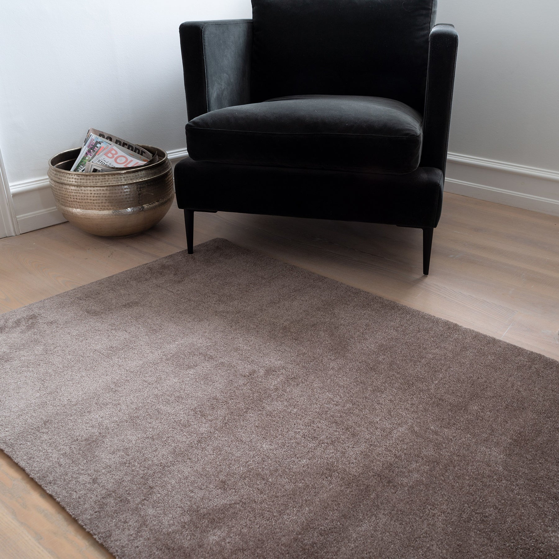 FLOOR MAT 90 X 130 cm - UNI COLOR SAND