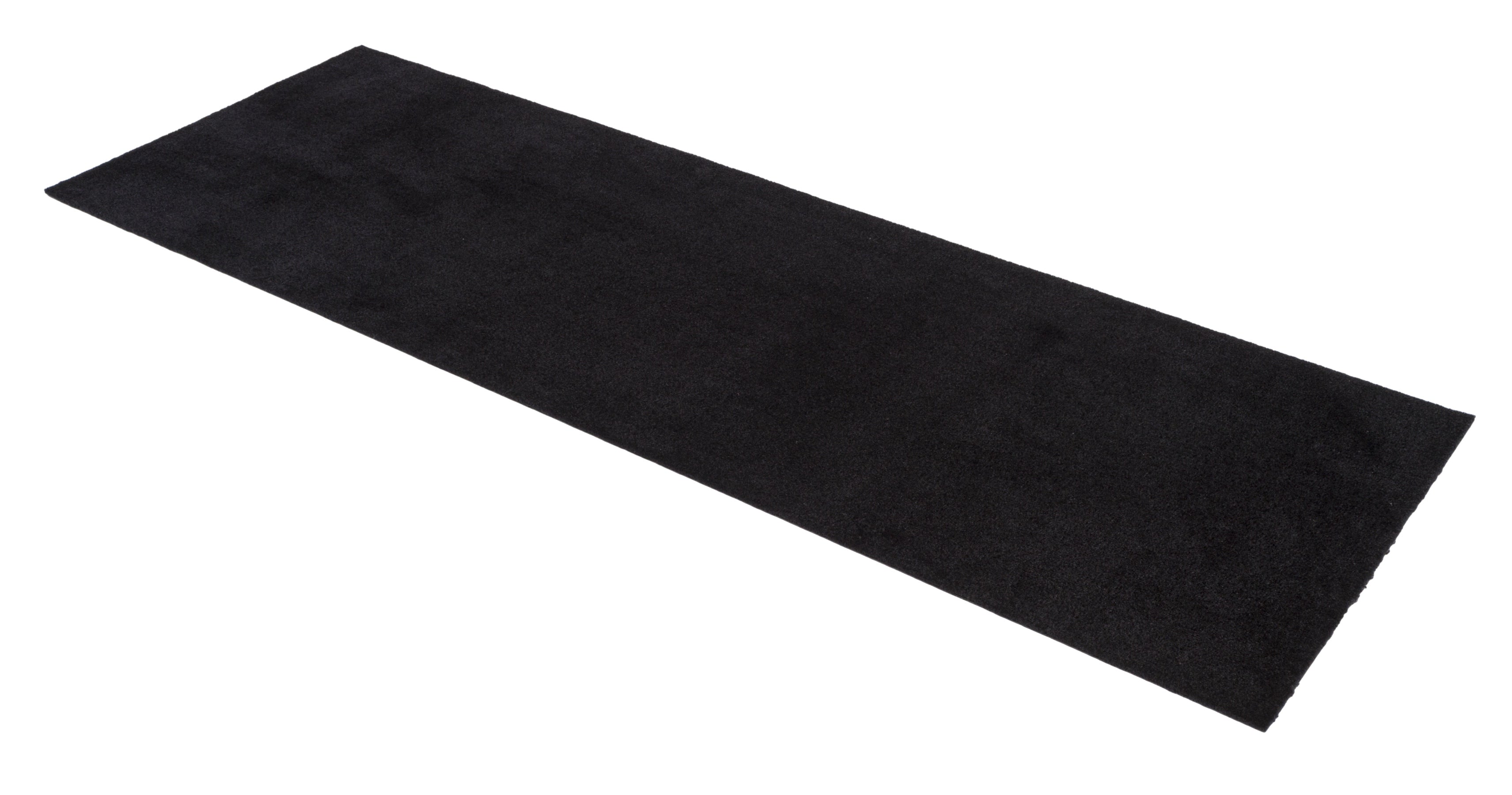 FLOOR MAT 90 x 200 CM - UNI color BLACK
