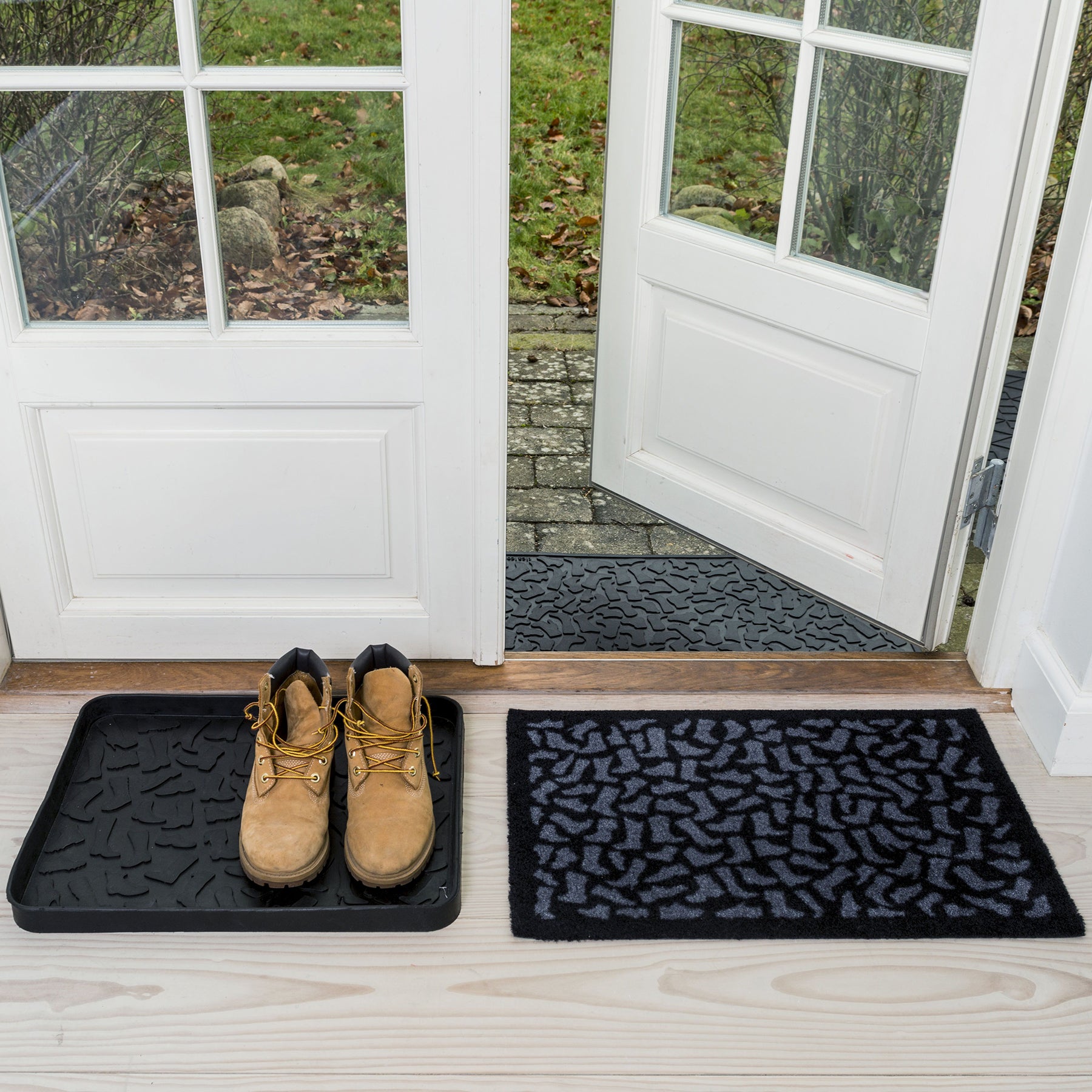 rubber DOORMAT 45 X 75 CM - FOOTWEAR