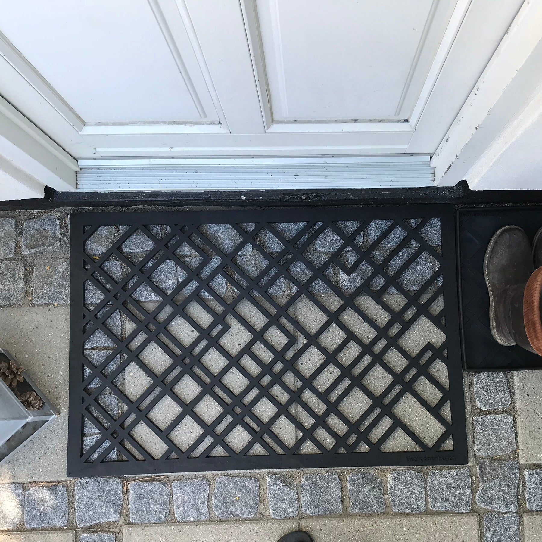 rubber DOORMAT 45 x 75 cm - LINES