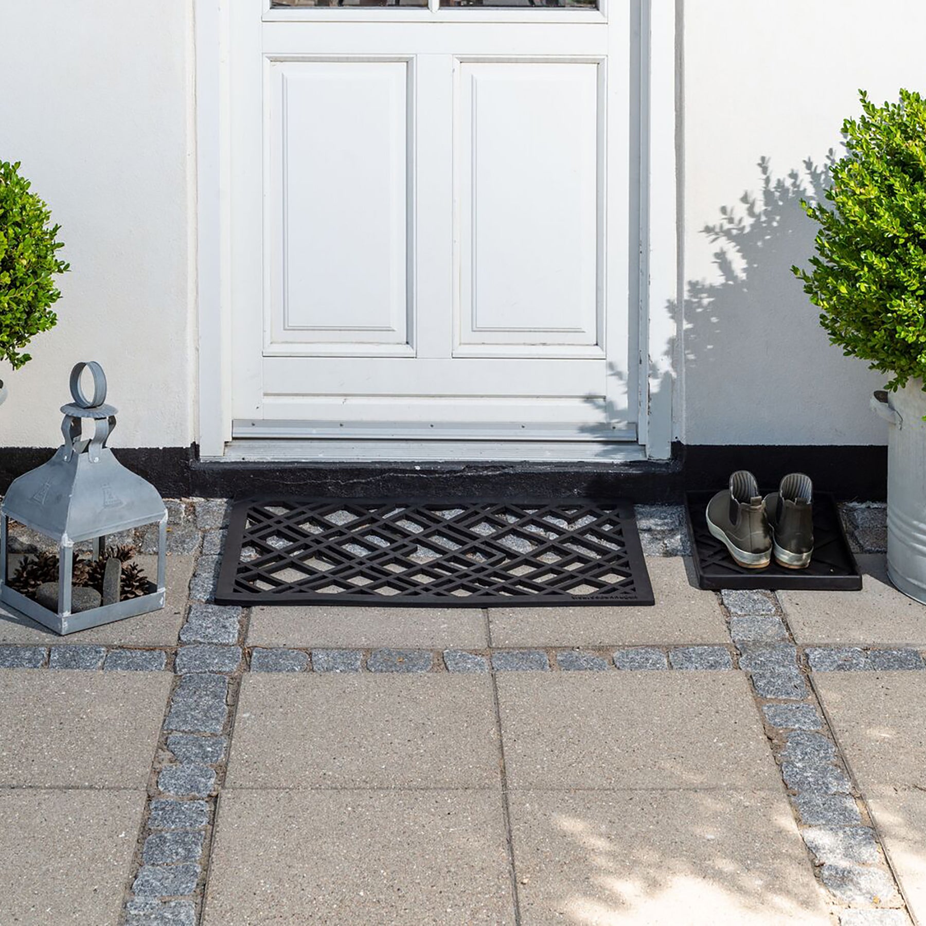 rubber DOORMAT 45 x 75 cm - LINES