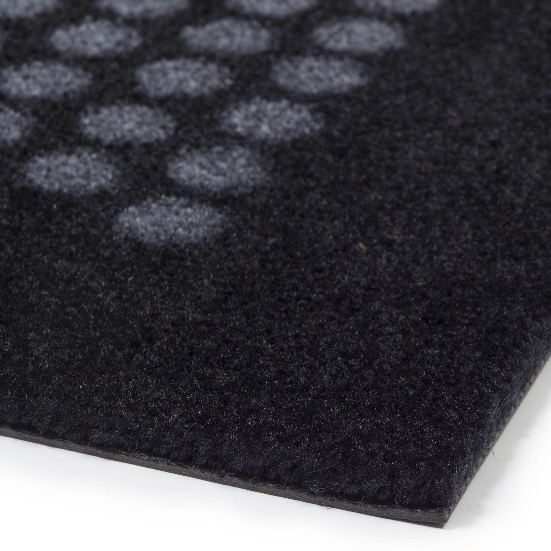 FLOOR MAT 67 x 120 CM - DOT BLACK/GREY