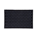 FLOOR MAT 40 x 60 cm - DOT BLACK/GREY