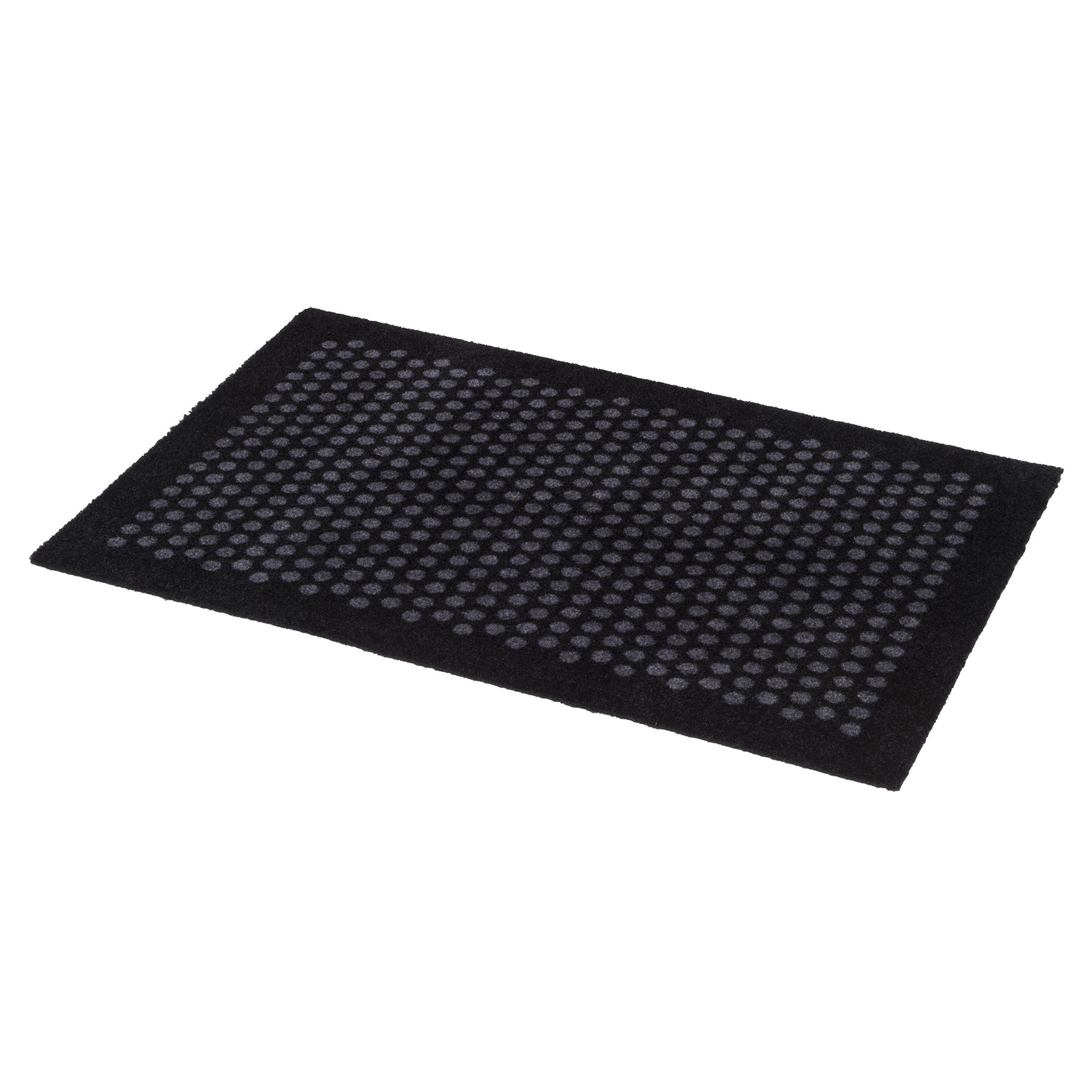 FLOOR MAT 60 x 90 CM - DOT BLACK/GREY