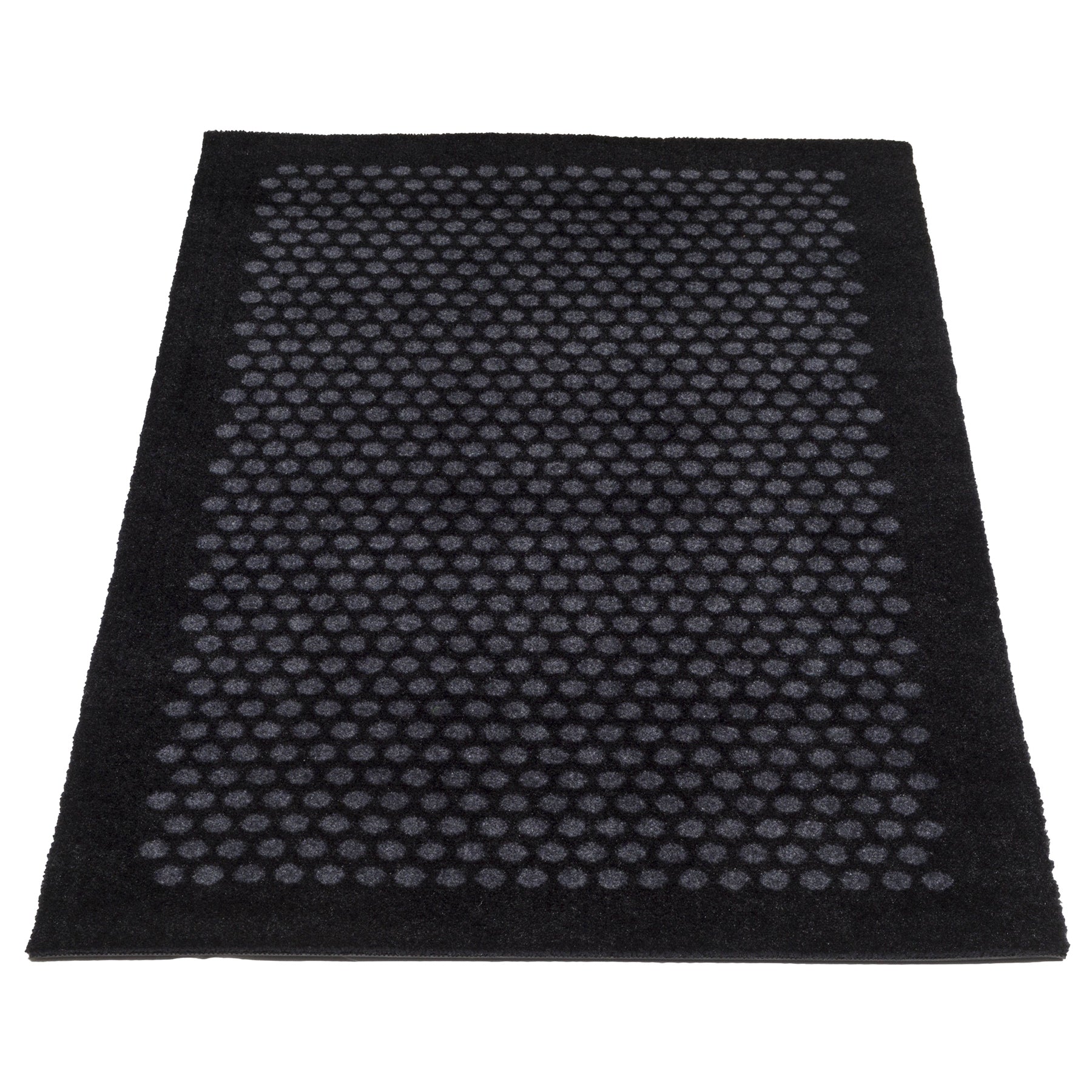 FLOOR MAT 67 x 120 CM - DOT BLACK/GREY