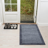FLOOR MAT 67 x 200 CM DOTS/GREY