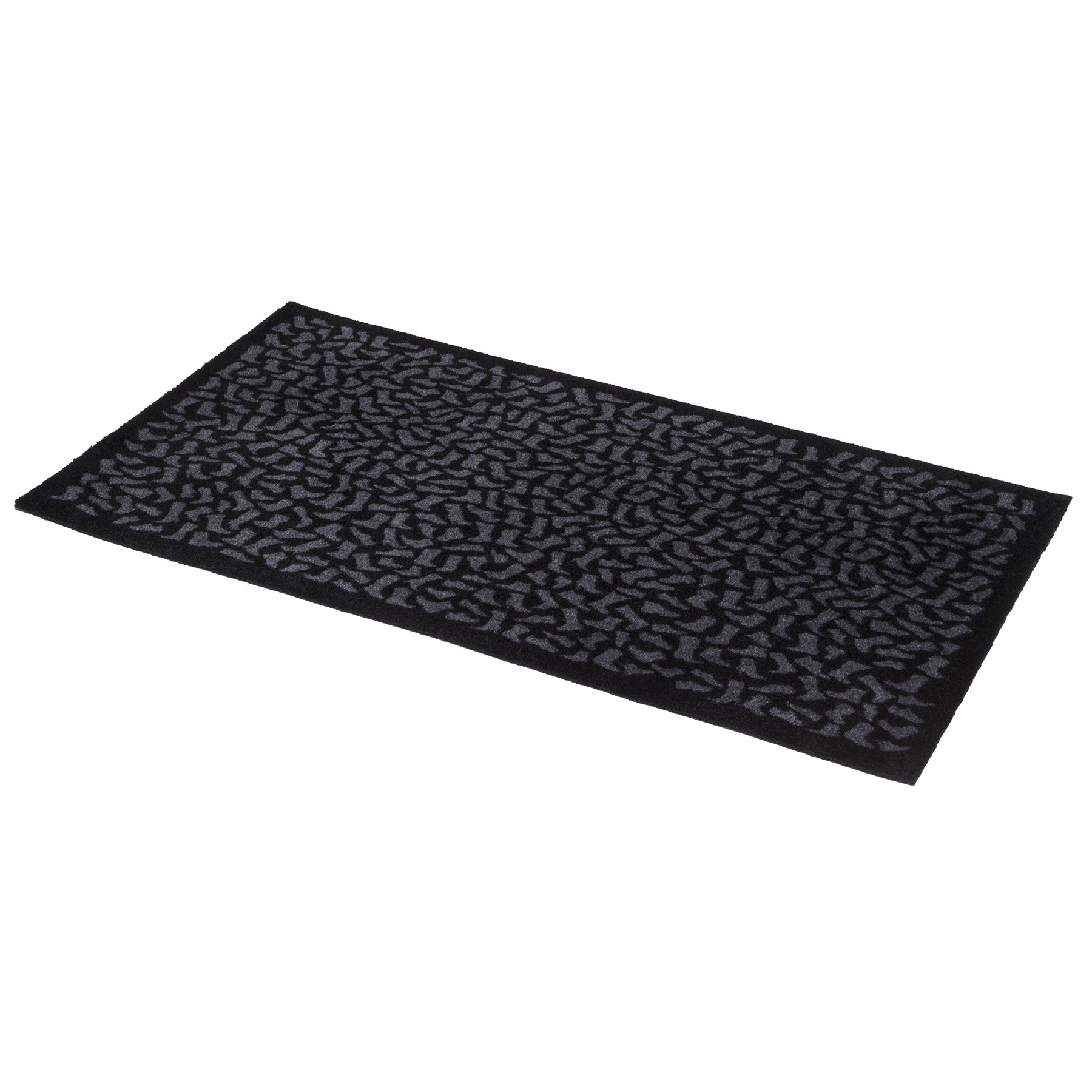 FLOOR MAT 67 x 120 CM - FOOTWEAR/BLACK GREY