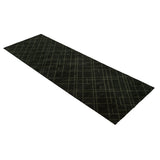 FLOOR MAT 67 x 200 CM LINES/DARK GREEN