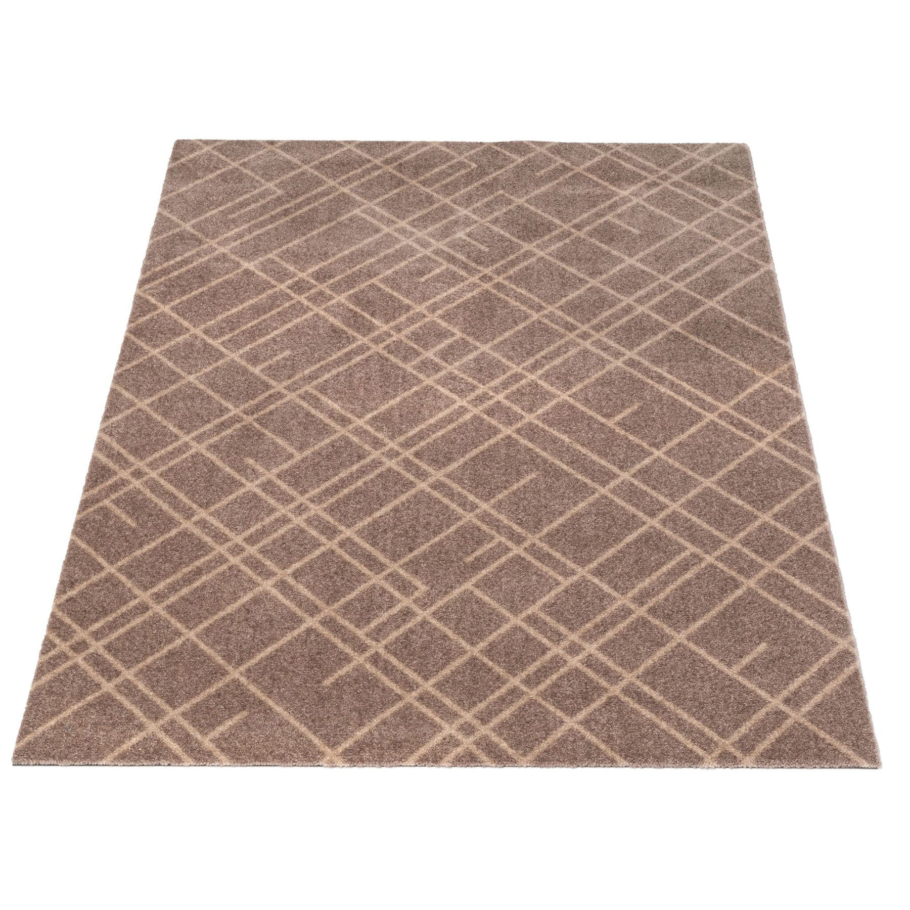 FLOOR MAT 90 X 130 CM - LINES SAND