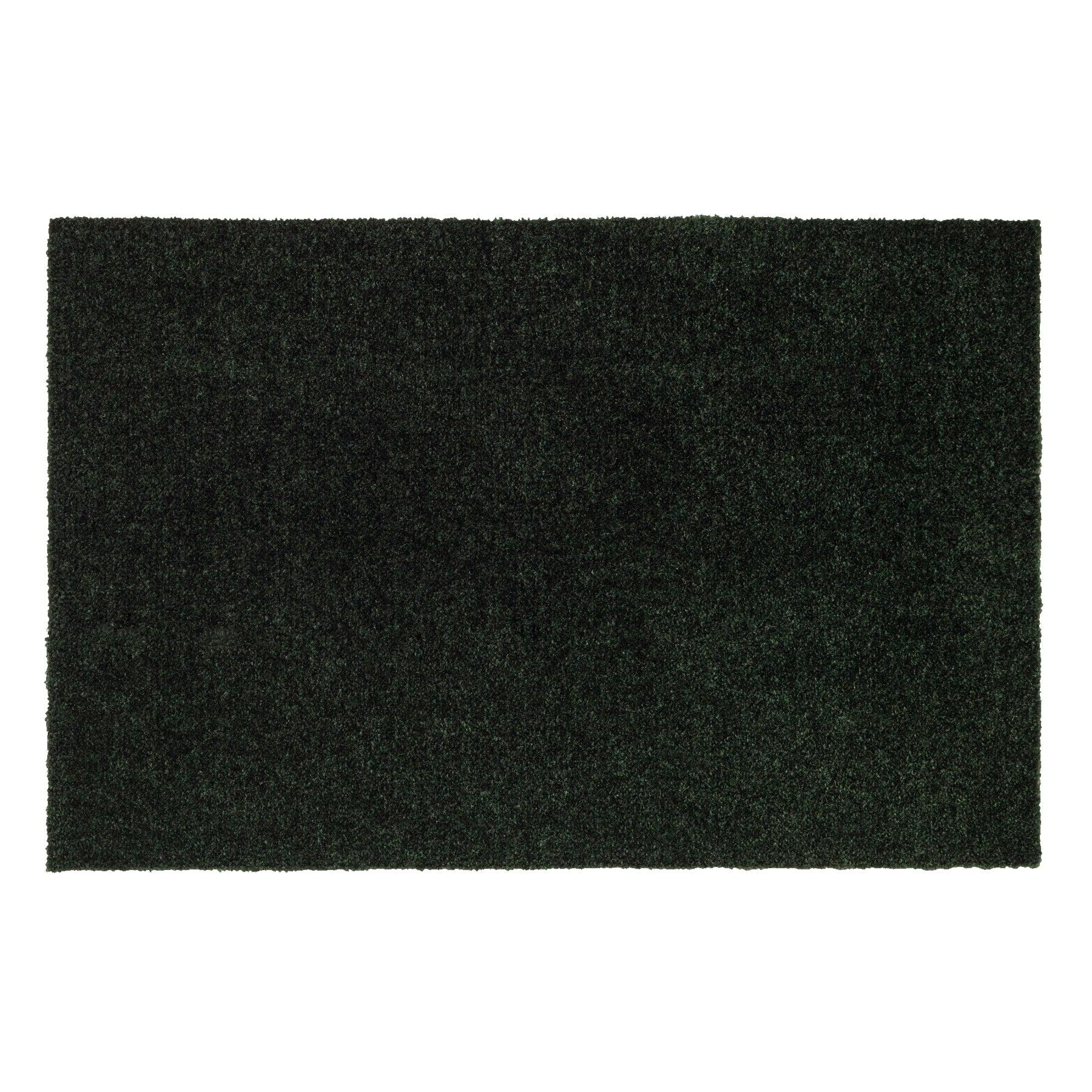 FLOOR MAT 60 x 90 cm UNICOLOR DARK GREEN