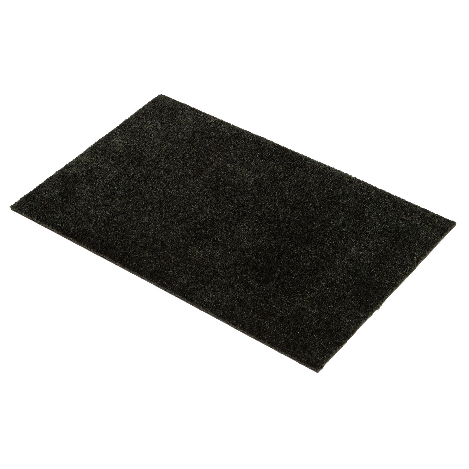 FLOOR MAT 60 x 90 cm UNICOLOR DARK GREEN