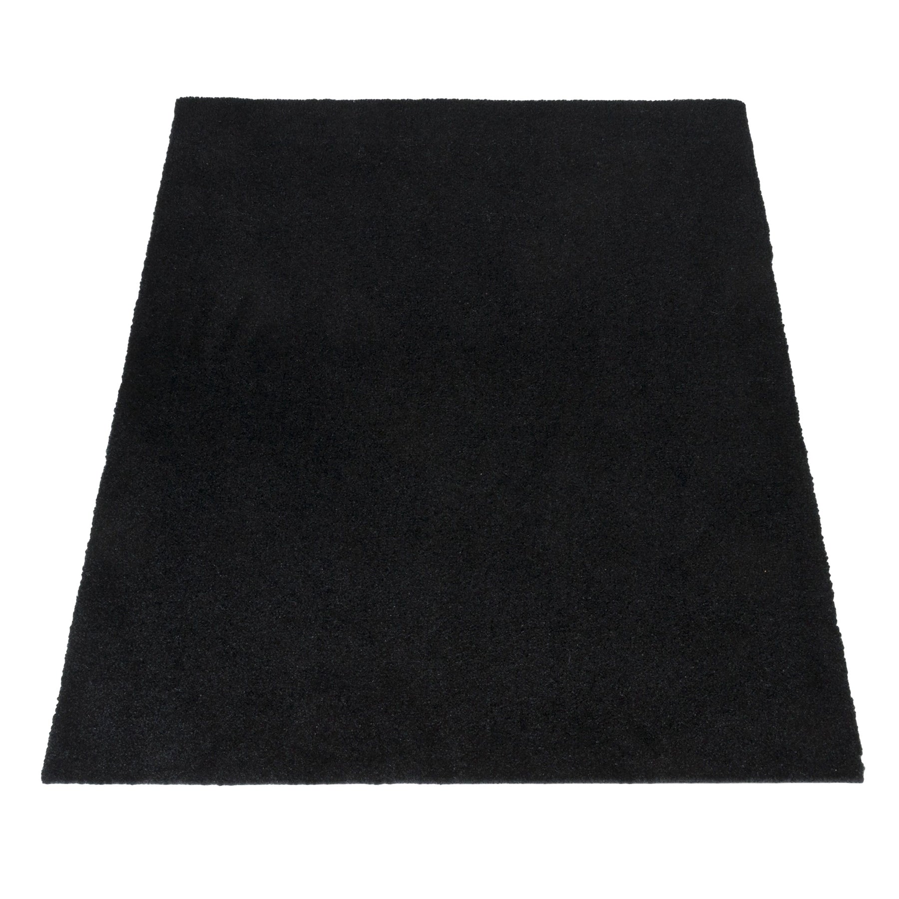 FLOOR MAT 60 x 90 cm - UNI COLOR BLACK