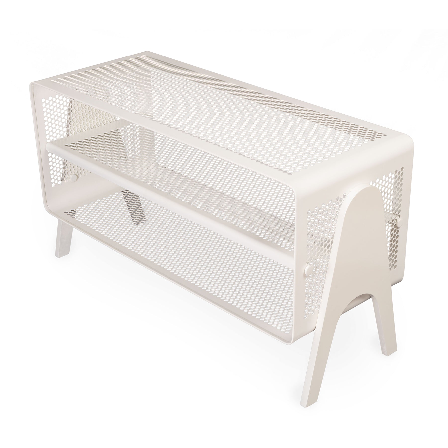 TICA RACK - FLOOR - LARGE -WHITE