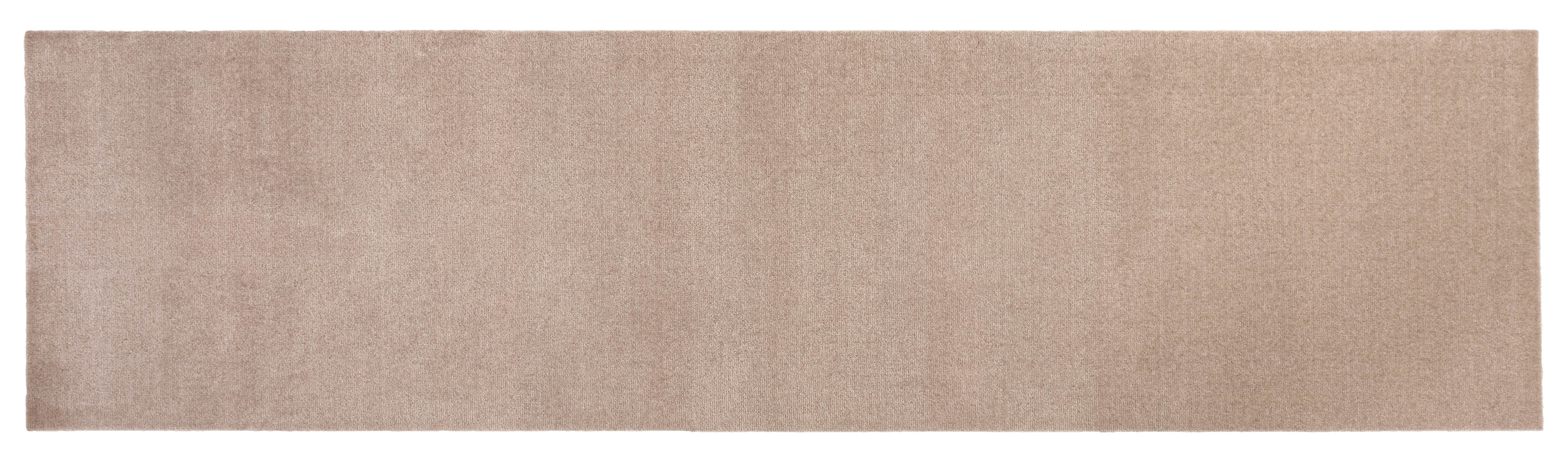 FLOOR MAT 67 x 250 CM - UNI COLOR IVORY