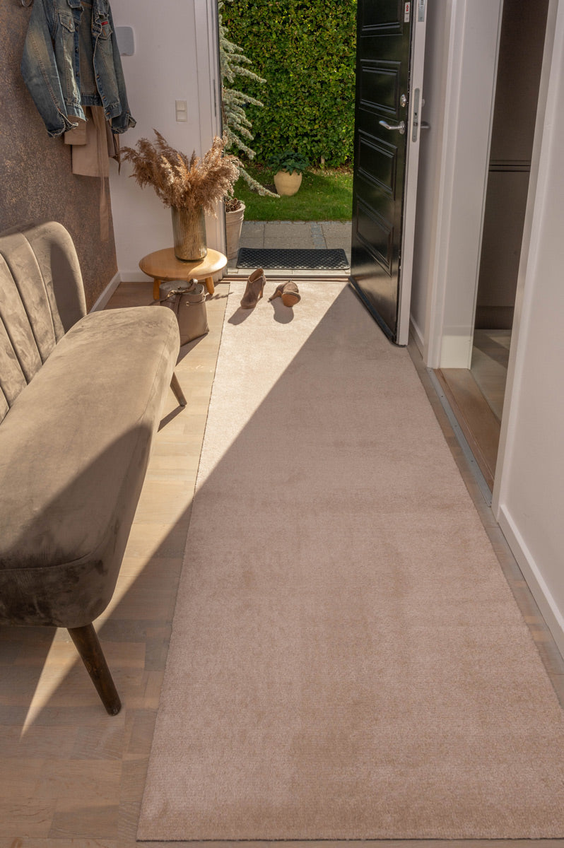 FLOOR MAT 100 x 300 cm - UNI COLOR IVORY