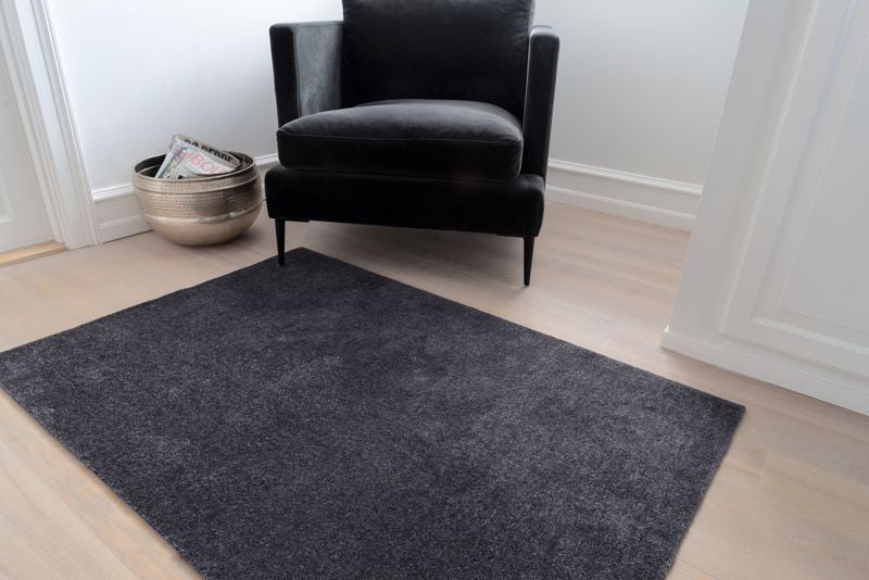 FLOOR MAT 90 X 130 cm - UNI COLOr GREY