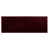 NEW - FLOOR MAT 90 x 200 cm - UNI COLOR BORDEAUX