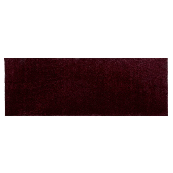 NEW - FLOOR MAT 90 x 200 cm - UNI COLOR BORDEAUX