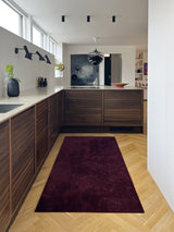NEW - FLOOR MAT 90 x 200 cm - UNI COLOR BORDEAUX