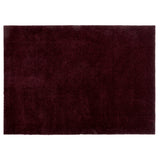 NEW - FLOOR MAT 90 X 130 CM - UNI COLOR BORDEAUX