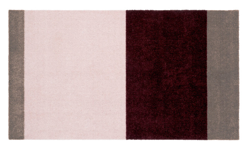 NEW - STRIPES HORIZONTAL - Bordeaux/Rose/Sand