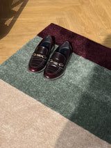 NEW - STRIPES HORIZONTAL - Green/Ivory/Bordeaux