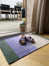 NEW - STRIPES HORIZONTAL - Lilac/Ivory/Green