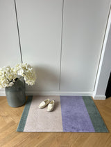 NEW - STRIPES HORIZONTAL - Lilac/Ivory/Green