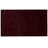 NEW - FLOOR MAT 67 X 120 CM - UNI COLOR BORDEAUX