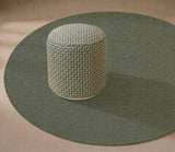 NEW – Round Rug Ø200 cm - UNI COLOR DUSTY GREEN