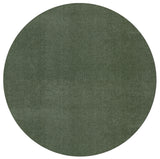 NEW – Round Rug Ø200 cm - UNI COLOR DUSTY GREEN