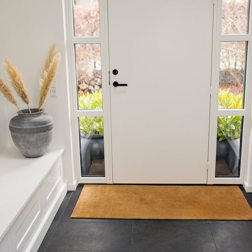 FLOOR MAT 67 x 150 cm - UNI COLOR DIJON