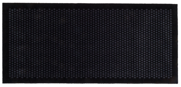 FLOOR MAT 90 x 200 CM - DOT BLACK/GREY