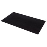 FLOOR MAT 67 x 120 cm - UNI COLOR BLACK