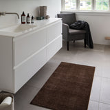 FLOOR MAT 90 X 130 CM - UNI COLOUR/BROWN