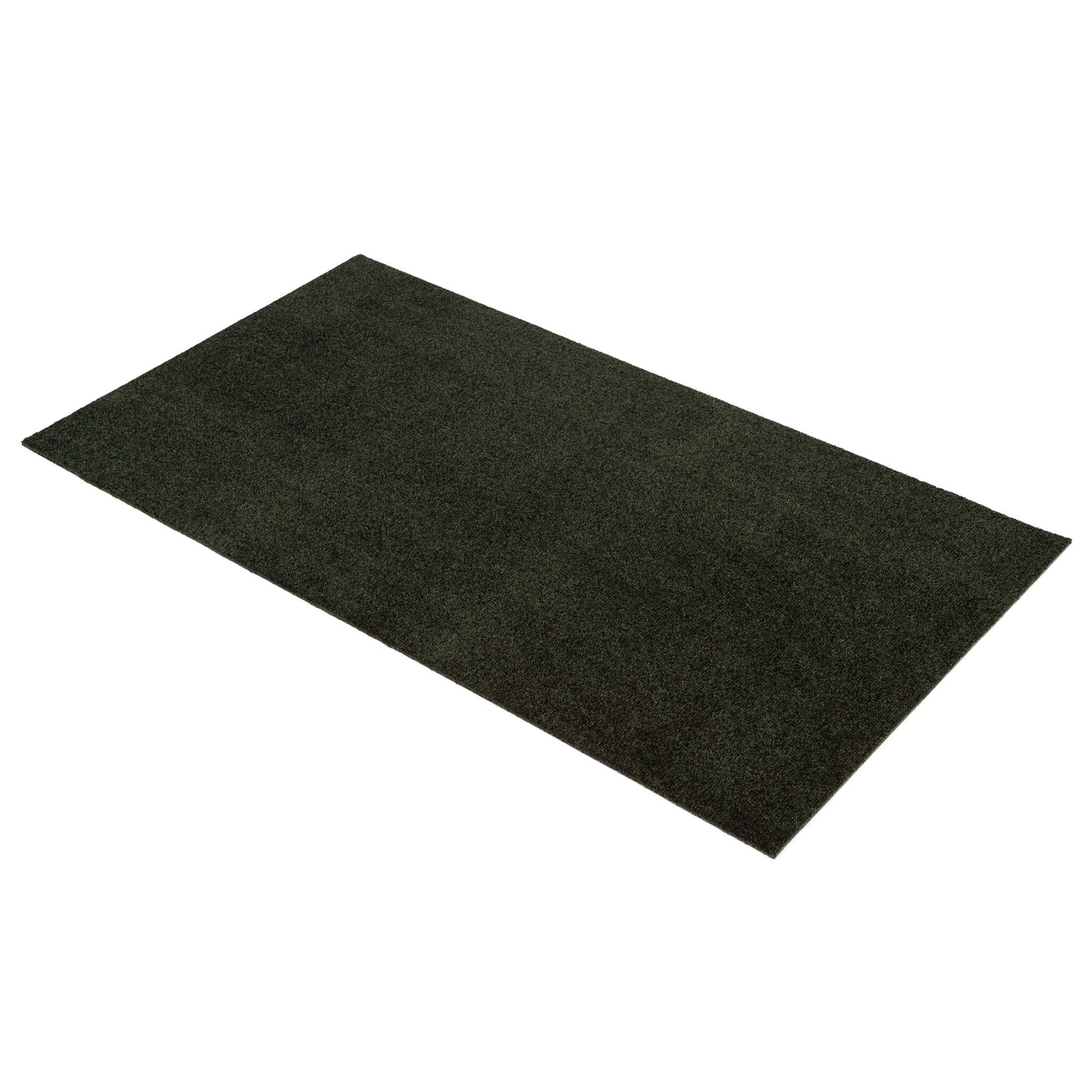FLOOR MAT 67 x 120 cm - UNI COLOUR/DARK GREEN