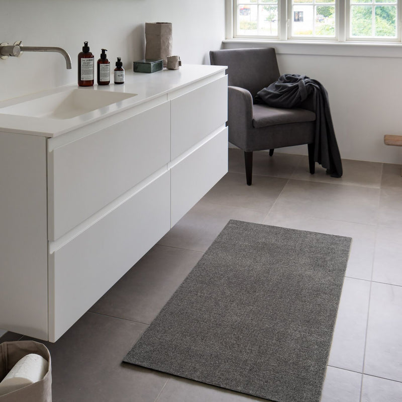 FLOOR MAT 67 x 150 CM - UNI COLOR GREY