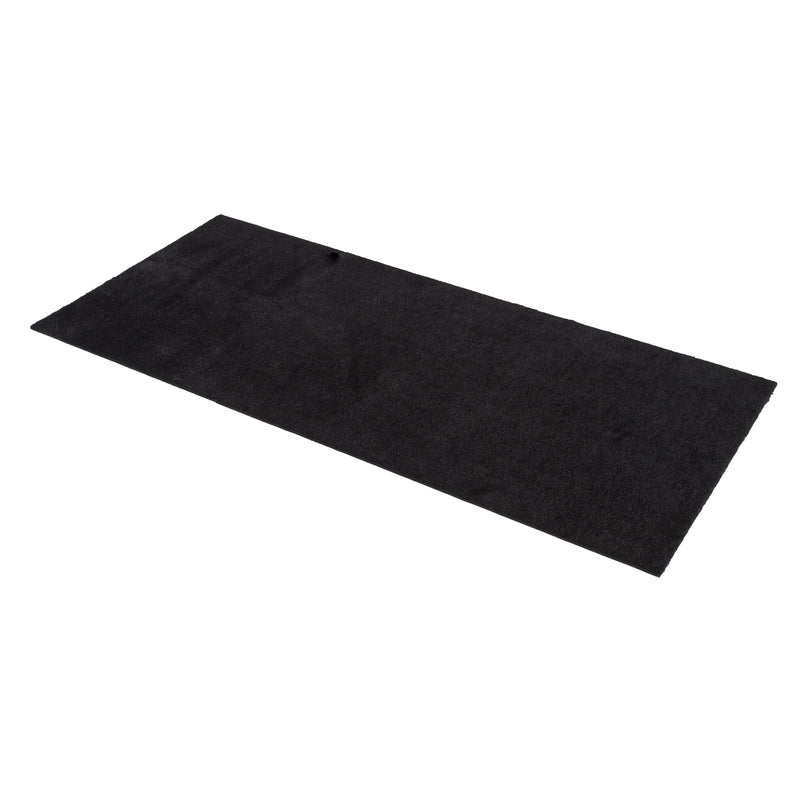 FLOOR MAT 67 x 150 CM - UNI COLOR BLACK