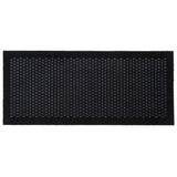 FLOOR MAT 67 x 150 CM - DOT BLACK/GREY