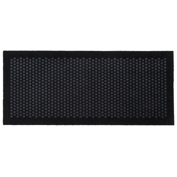 FLOOR MAT 67 x 150 CM - DOT BLACK/GREY