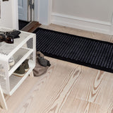 FLOOR MAT 67 x 150 CM - DOT BLACK/GREY