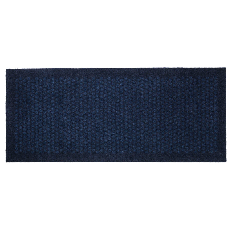 FLOOR MAT 67 x 150 CM - DOTS/BLUE