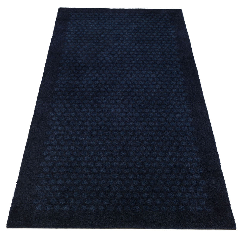 FLOOR MAT 67 x 150 CM - DOTS/BLUE