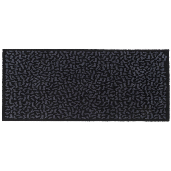 FLOOR MAT 67 x 150 CM - FOOTWEAR/BLACK GREY